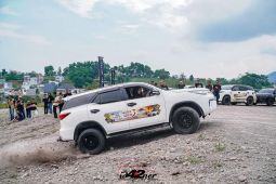 Toyota Fortuner Club ramaikan perayaan hari jadi ke-8 "chapter" di Bandarlampung