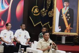 Menhan bahas pengelolaan sumber daya alam dengan lintas kementerian