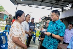 Jemput bola ke Kemensos, 114 korban angin puting beliung di Serdang Bedagai terima bantuan