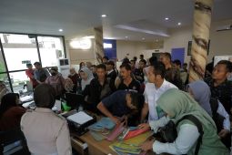 Calon pemohon SKCK di Blitar