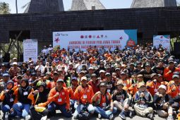 Ratusan relawan kebencanaan ikuti Jambore FPRB di Banyuwangi