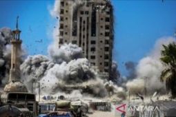 Media sebut tank Israel masuki Kota Gaza, serangan darat Zionis dimulai