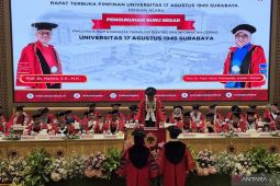 Untag Surabaya punya dua guru besar bidang hukum dan teknologi