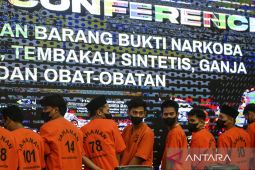 Pemusnahan barang bukti narkotika di Banten