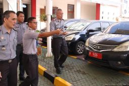 Kepala Kanwil Kemenkum Banten lakukan monitoring kendaraan dinas operasional