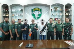 Pangdam IM terima tiga pucuk senjata api sisa konflik