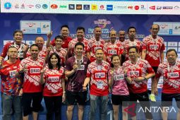 Tim Musica meraih 7 emas dari BWF World Senior Championships