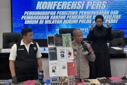 Aksi anarkis di Bandung didanai kelompok internasional, sebut Polda Jabar