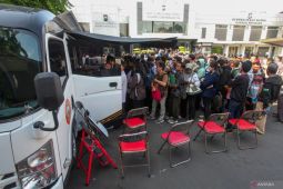 Antrean pemohon penerbitan SKCK