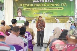 Pemkot Mojokerto gandeng Pupuk Kaltim genjot capaian panen padi