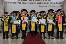 UIN Walisongo Semarang kukuhkan lima guru besar  sekaligus