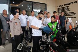 Polisi Jakarta kembalikan motor curian ke pemiliknya