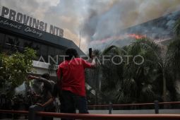Tajuk ANTARA NTB - Dana pokir, integritas dewan dan pelajaran dari gedung yang terbakar