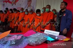 411 tersangka ditetapkan dalam Operasi Sikat Lipu di Sulsel