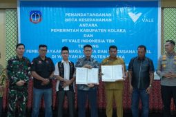 PT Vale teken kerjasama dengan Pemkab Kolaka untuk pemberdayaan  lokal