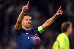 PSG menang telak 4-0 atas Atalanta di Liga Champions