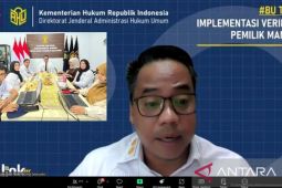 Kanwil Kemenkum Babel ikuti webinar verifikasi pemilik manfaat korporasi