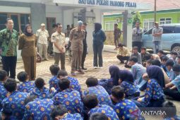 Satpol PP Rejang Lebong bina 49 pelajar kedapatan bolos sekolah