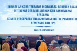 Dua desa di Banyuwangi jadi tempat uji coba Digitalisasi Bansos
