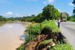BPJN Jambi: Jalan nasional nyaris amblas segera diperbaiki
