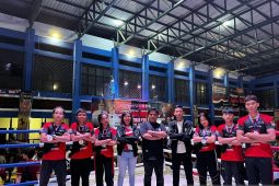 Atlet muaythai Jambi raih dua emas Kejurnas 2025