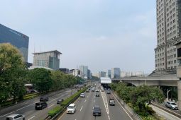 Prakirakan sebagian Jakarta diguyur hujan padaJumat sore