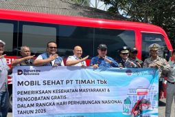 PT Timah - Dishub Belitung Timur buka layanan kesehatan gratis
