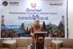 Kementerian ATR/BPN perkuat pengelolaan tanah ulayat