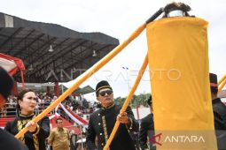 Festival Erau Kukar dimulai dengan tradisi sakral