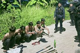 Polisi Karawang amankan sekelompok remaja diduga akan tawuran