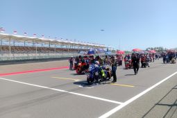Sistem elektronik Sirkuit Mandalika dites jelang MotoGP 2025
