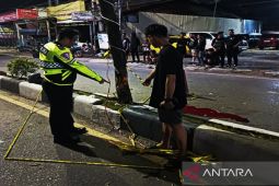 Pelajar tewas usai hantam median jalan di Banjarmasin