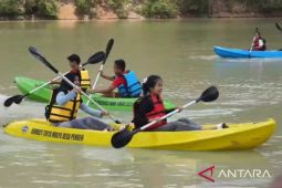 BUMDes Tirto Mulyo Magetan hadirkan wisata kano di Embung Pendem