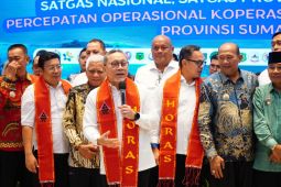 Bupati Langkat hadiri konsolidasi Koperasi Merah Putih