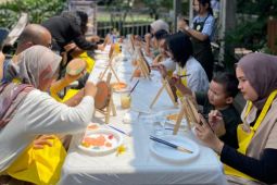 Kolaborasi Artelier, Paperolicraft, dan NKV hidupkan workshop Coaster Painting Deer