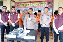 Polres Bungo Jambi bekuk empat tersangka target operasi kasus narkoba