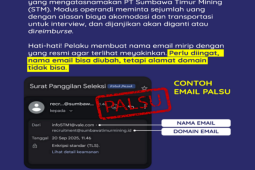 STM imbau masyarakat waspada modus penipuan lowongan pekerjaan