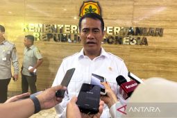 Mentan tegaskan sinergi TNI-Polri kawal pangan dorong NTP petani meningkat