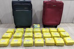 Polisi tangkap WNA Pakistan yang bawa 22 kg sabu