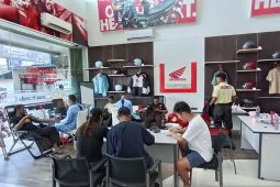 Honda Babel dan AHM gelar donor darah massal