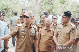 Gubernur Sultra tinjau lokasi pembangunan SMA  Garuda di Konawe Selatan