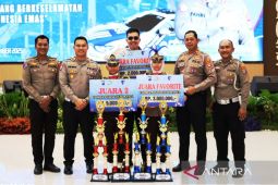 Polresta Banjarmasin borong juara lomba Hari Lalu Lintas Bhayangkara