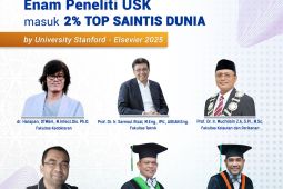 Enam akademisi USK masuk peneliti berpengaruh dunia