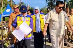 Gubernur Hidayat segera perbaiki jembatan penghubung Belitung - Beltim