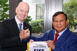 Presiden FIFA doakan Indonesia raih hasil terbaik di kualifikasi piala dunia