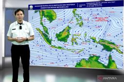 BMKG prakirakan mayoritas wilayah Indonesia diguyur hujan