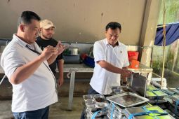 Bareskrim-Polri tinjau dapur SPPG di Bangkep usai insiden keracunan