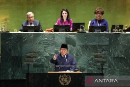 Dukung solusi dua negara, Prabowo: Kita harus miliki Palestina merdeka