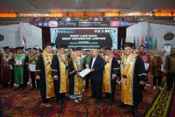 Peringatan Dies Natalis ke-60, Unila gelar Sidang Senat Terbuka