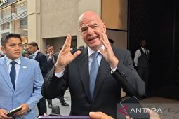 Presiden FIFA berkomitmen bantu bangun kembali sepak bola di Gaza